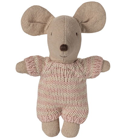 Maileg Babymus i Babylift - Rosa Maileg Babymus i Babylift - Rosa