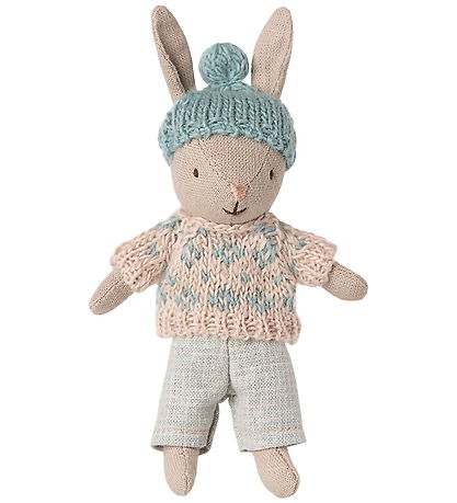 Maileg Vinter Hare - Micro - Sand/Mint Maileg Vinter Hare - Micro - Sand/Mint