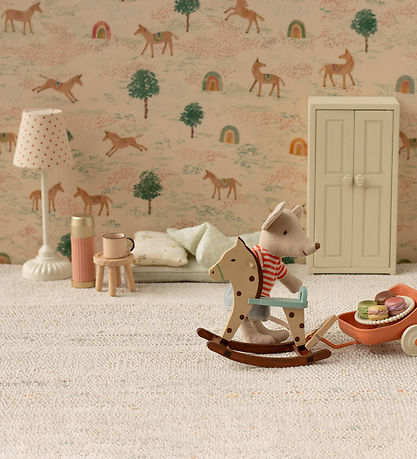 Maileg Vintage Gulvlampe - Mus - Sand