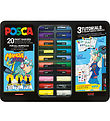 Posca Tuscher m. Metalkasse - 20 stk. - Manga Hero Posca Tuscher m. Metalkasse - 20 stk. - Manga Hero