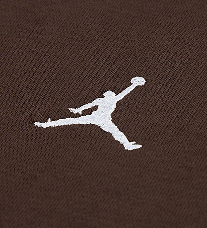 Jordan Hættetrøje - Baroque Brown m. Logo