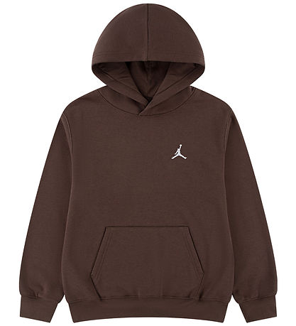 Jordan Hættetrøje - Baroque Brown m. Logo