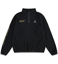 Jordan Fleecetrøje - Sort m. Guld