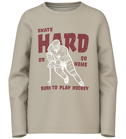 Name It Bluser - 2-pak - NkmVux - Island Fossil/Cloud Dancer 98