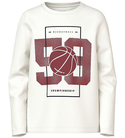 Name It Bluser - 2-pak - NkmVux - Island Fossil/Cloud Dancer 98