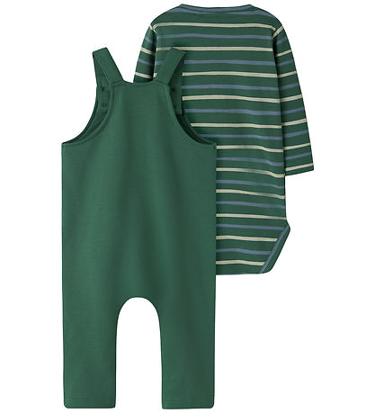 Name It Sæt - Sweat smækbukser/Body l/æ - NbmVonne - Island Foss