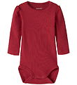 Name It Body l/æ - NbfRosally - Rib - Jester Red Name It Body l/æ - NbfRosally - Rib - Jester Red