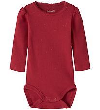 Name It Body l/æ - NbfRosally - Rib - Jester Red Name It Body l/æ - NbfRosally - Rib - Jester Red