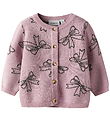 Name It Cardigan - Strik - NbfRebowie - Keepsake Lilac Name It Cardigan - Strik - NbfRebowie - Keepsake Lilac