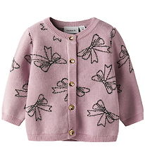 Name It Cardigan - Strik - NbfRebowie - Keepsake Lilac Name It Cardigan - Strik - NbfRebowie - Keepsake Lilac