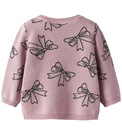 Name It Cardigan - Strik - NbfRebowie - Keepsake Lilac Name It Cardigan - Strik - NbfRebowie - Keepsake Lilac