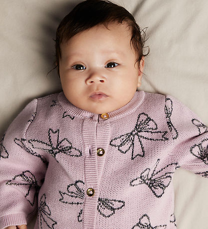 Name It Cardigan - Strik - NbfRebowie - Keepsake Lilac