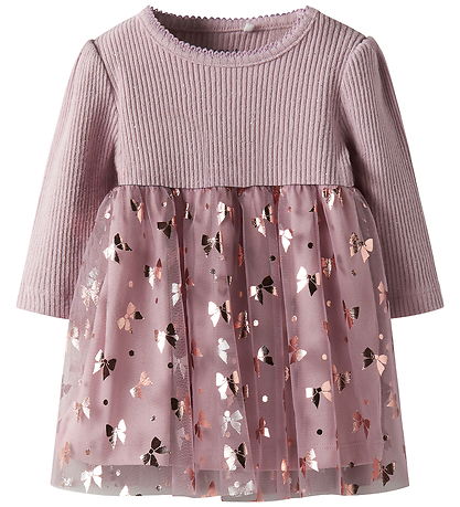 Name It Kjole - NbfRosally - Keepsake Lilac Name It Kjole - NbfRosally - Keepsake Lilac