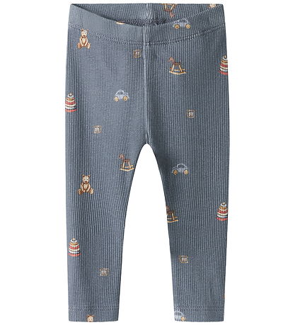 Name It Leggings - NbmRitoy - Flint Stone