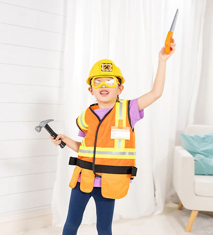 Melissa & Doug Udklædning - Byggearbejder-sæt - 6 Dele Melissa & Doug Udklædning - Byggearbejder-sæt - 6 Dele