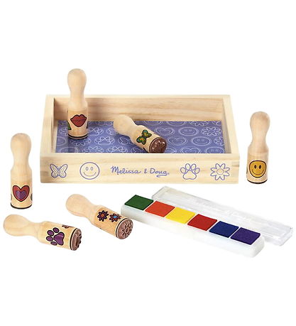 Melissa & Doug Stempelsæt - 6 Stk. - Træ Melissa & Doug Stempelsæt - 6 Stk. - Træ