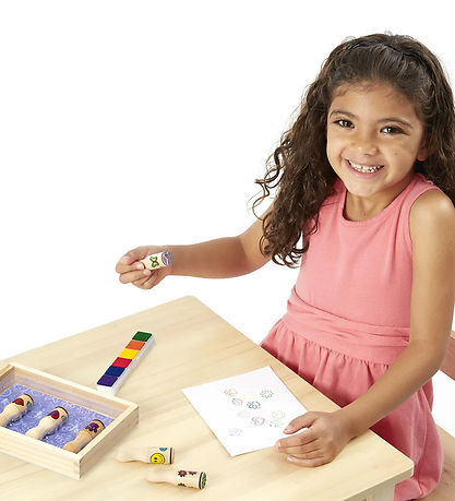 Melissa & Doug Stempelsæt - 6 Stk. - Træ Melissa & Doug Stempelsæt - 6 Stk. - Træ
