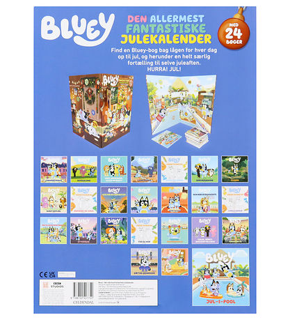 Forlaget Gyldendal Julekalender - Bluey - Den allermest Fantasti Forlaget Gyldendal Julekalender - Bluey - Den allermest Fantasti