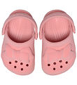 Crocs Sandaler - Crocs Littles Velvet Bow - Powder Pink