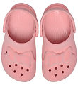 Crocs Sandaler - Classic Velvet Bow Clog T - Powder Pink Crocs Sandaler - Classic Velvet Bow Clog T - Powder Pink