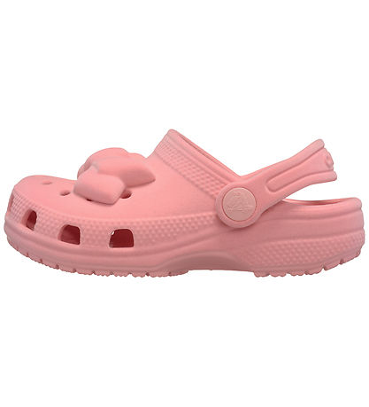 Crocs Sandaler - Classic Velvet Bow Clog T - Powder Pink Crocs Sandaler - Classic Velvet Bow Clog T - Powder Pink