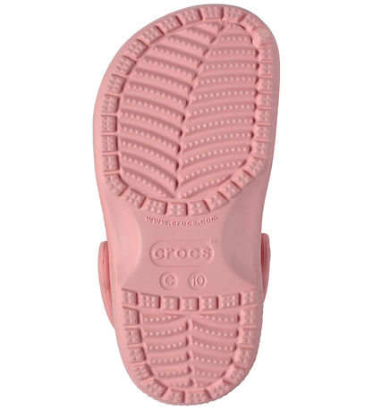 Crocs Sandaler - Classic Velvet Bow Clog T - Powder Pink Crocs Sandaler - Classic Velvet Bow Clog T - Powder Pink