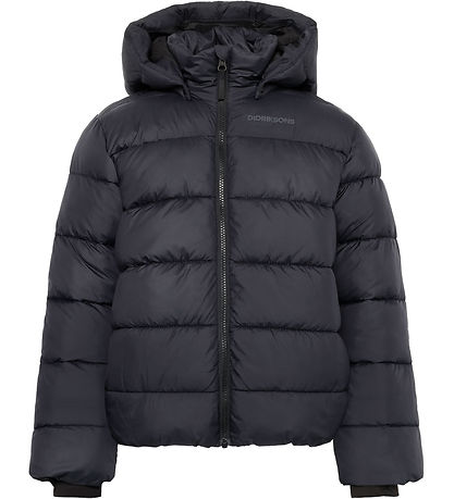 Didriksons Dynejakke - Scoria Kids Jacket - Sort