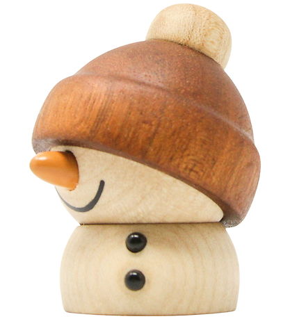FableWood Snemand - Sundae - 6 cm - Natur