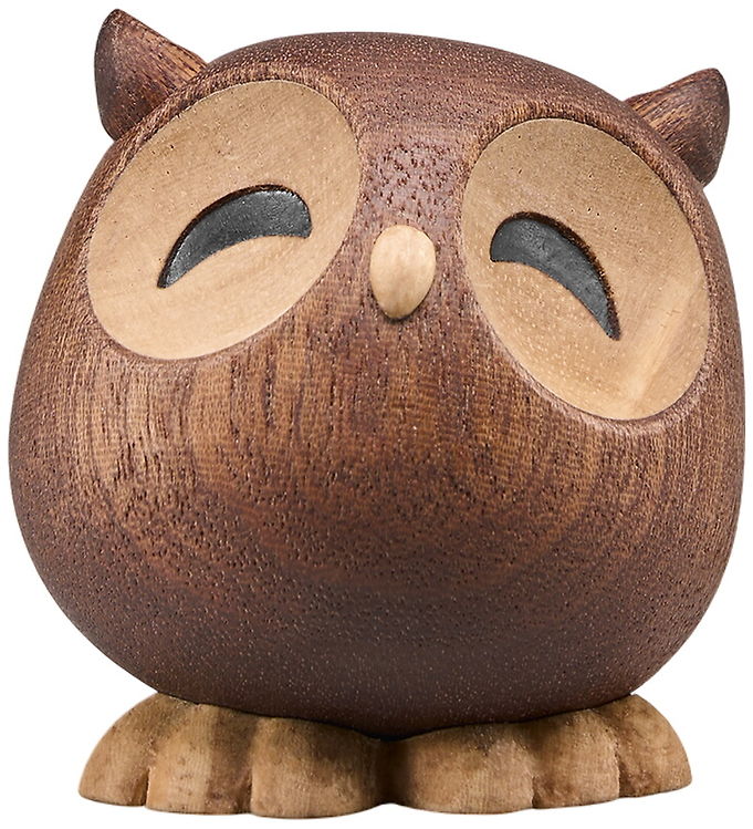 FableWood Lille Ugle - Sofia - 6 cm - Natur