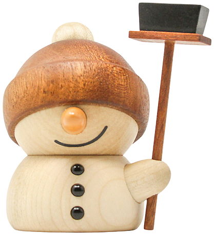 FableWood Snemand - Flurry - 8 cm - Natur FableWood Snemand - Flurry - 8 cm - Natur