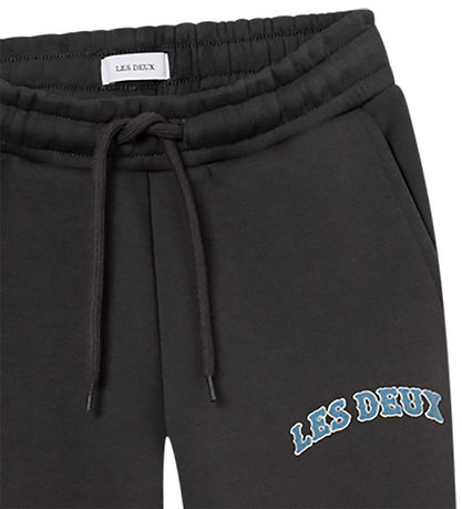 Les Deux Sweatpants - Brady Western - Raven Grey