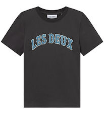 Les Deux T-shirt - Brady Western - Raven Grey