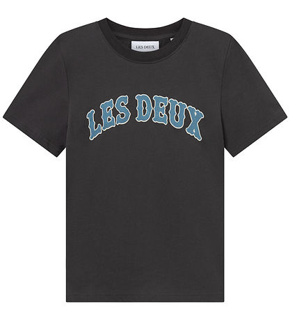 Les Deux T-shirt - Brady Western - Raven Grey