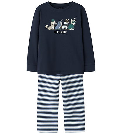 Name It Nattøj - 2-delt - NmmRamel - Navy Blazer Name It Nattøj - 2-delt - NmmRamel - Navy Blazer