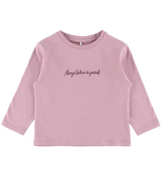 NAME IT Langærmet Bluse Rearaja Keepsake Lilac