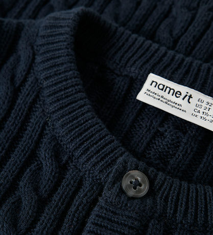 Name It Cardigan - Strik - NmmRoman - Navy Blazer Name It Cardigan - Strik - NmmRoman - Navy Blazer