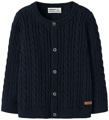 Name It Cardigan - Strik - NmmRoman - Navy Blazer Name It Cardigan - Strik - NmmRoman - Navy Blazer