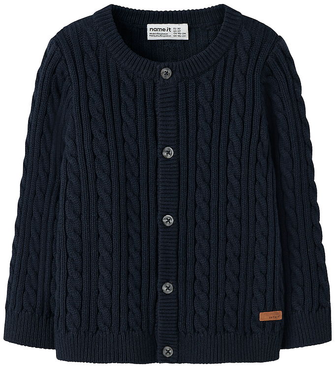 Name It Cardigan - Strik - NmmRoman - Navy Blazer