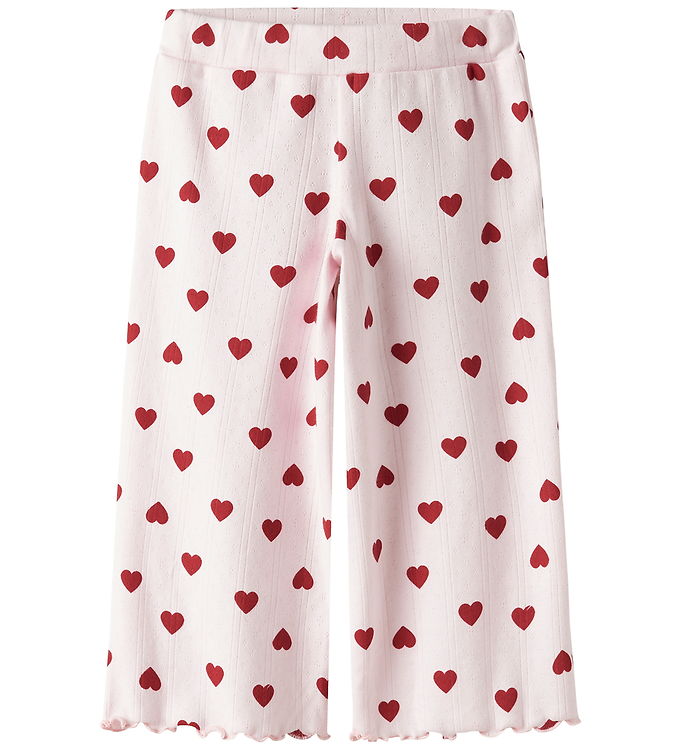 Name It Bukser - Hulmønster - NmfRusla - Mauve Morn m. Print