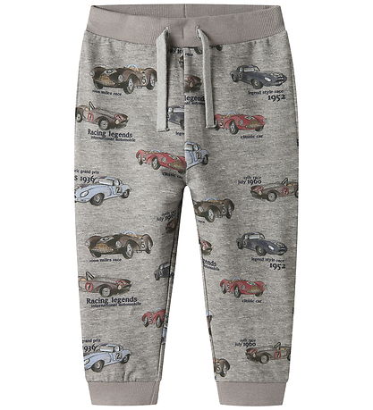 Name It Sweatpants - NmmReiner - Grey Melange Name It Sweatpants - NmmReiner - Grey Melange