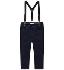 Name It Fløjlsbukser - NmmRyan - Slim - Navy Blazer