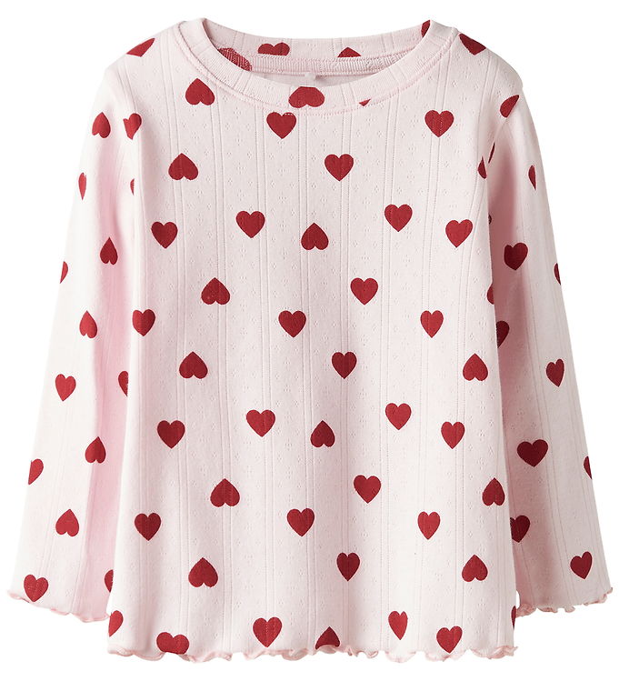 Name It Bluse - Hulmønster - NmfRusla - Mauve Morn m. Print