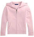 Polo Ralph Lauren Cardigan m. Hætte - Hint Of Pink
