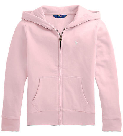 Polo Ralph Lauren Cardigan m. Hætte - Hint Of Pink