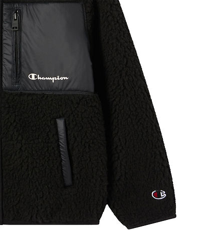 Champion Fleecejakke - Teddy - Black Beauty