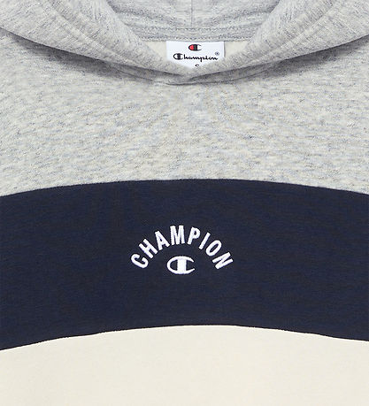 Champion Hættetrøje - New Oxford Grey Melange