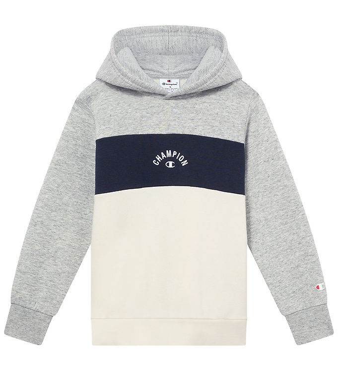 Champion Hættetrøje - New Oxford Grey Melange