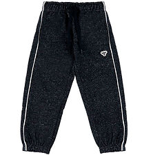 Hummel Sweatpants - hmlJR Loose Glitter - Sort