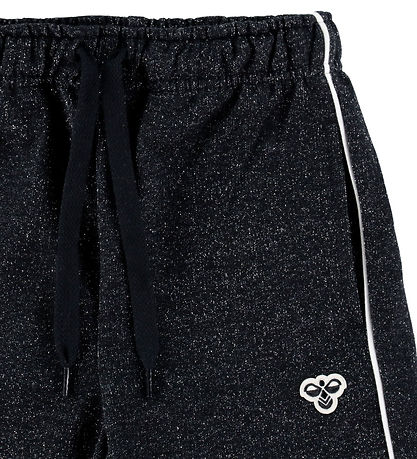 Hummel Sweatpants - hmlJR Loose Glitter - Sort Hummel Sweatpants - hmlJR Loose Glitter - Sort