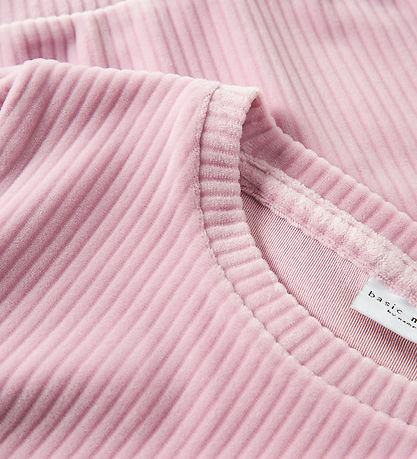 Name It Bluse - NmfVeloa - Velour - Keepsake Lilac